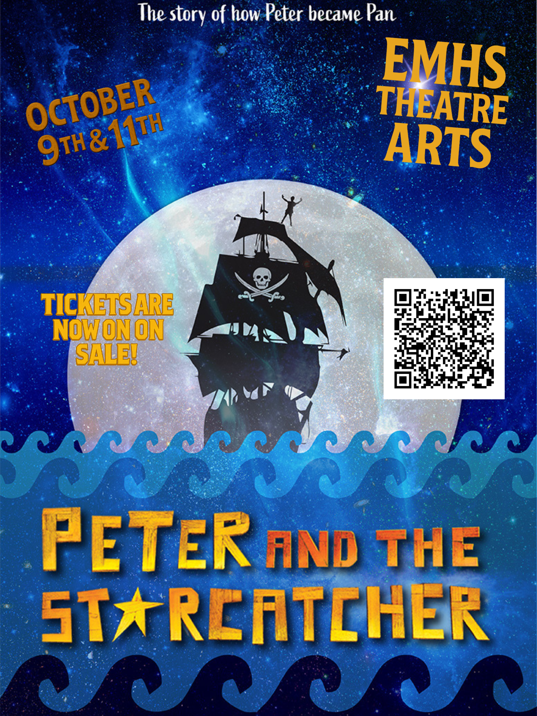 Memorial Theatre Arts Presents  Peter and the Starcatcher 