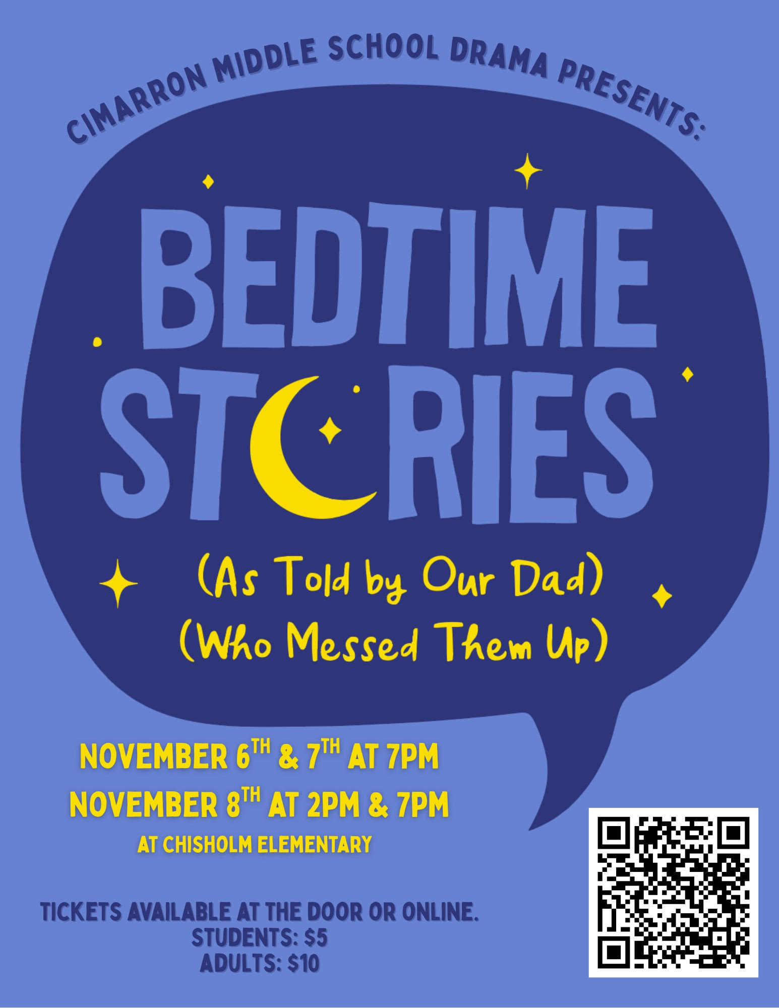 Cimarron Theatre Arts Presents Bedtime Stories