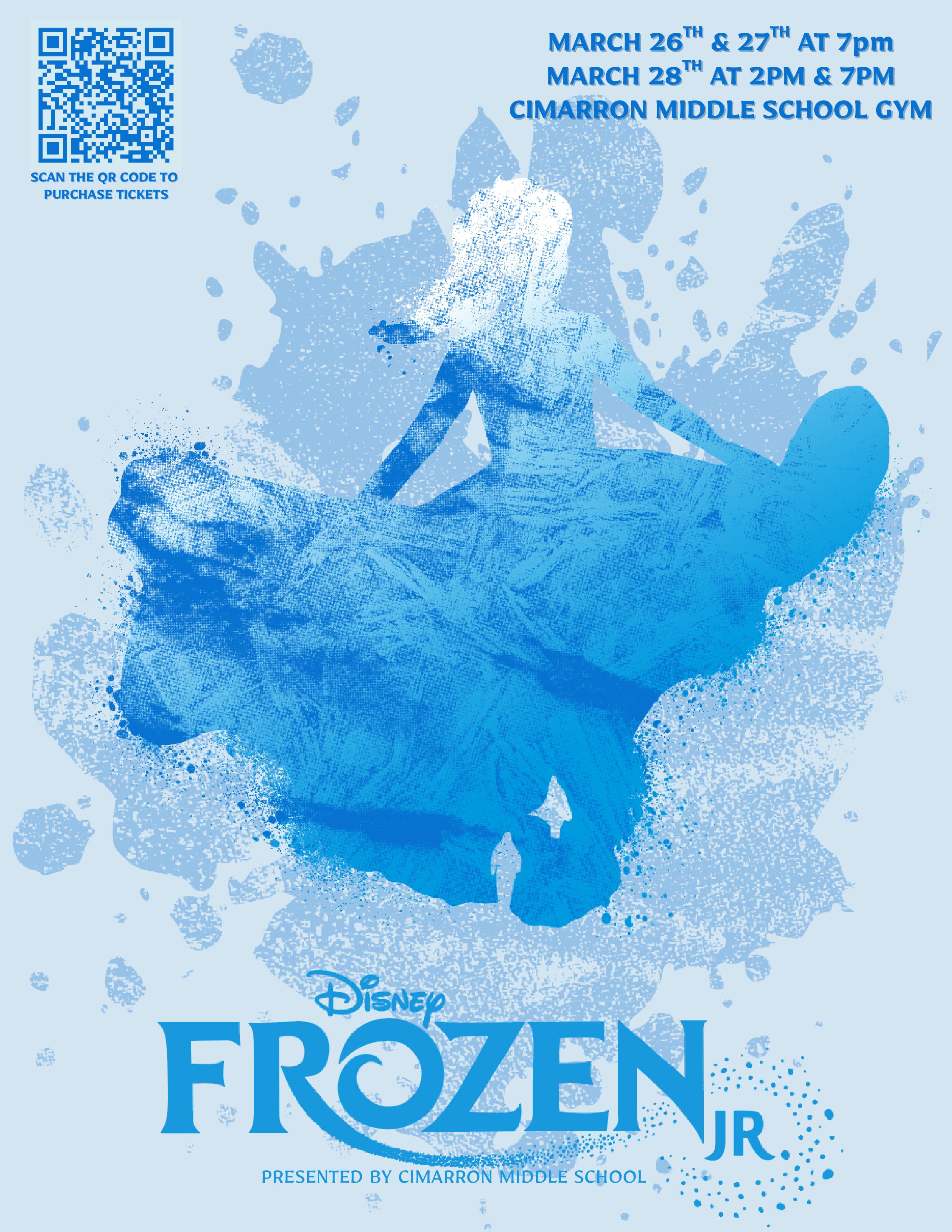 Cimarron MS Theatre Arts Presents Frozen Jr. 