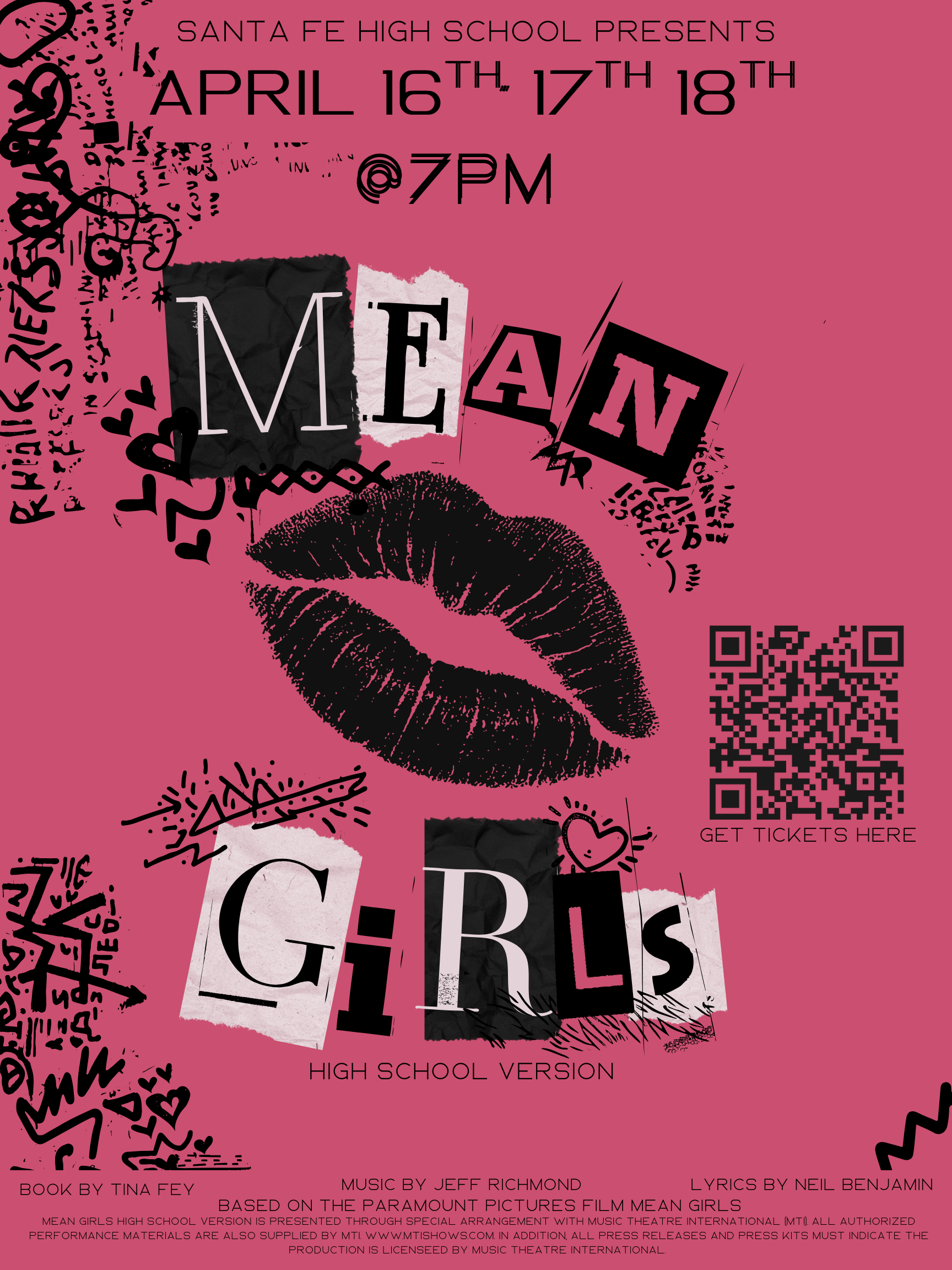 Santa Fe Theatre Arts Present Mean Girls The Musical