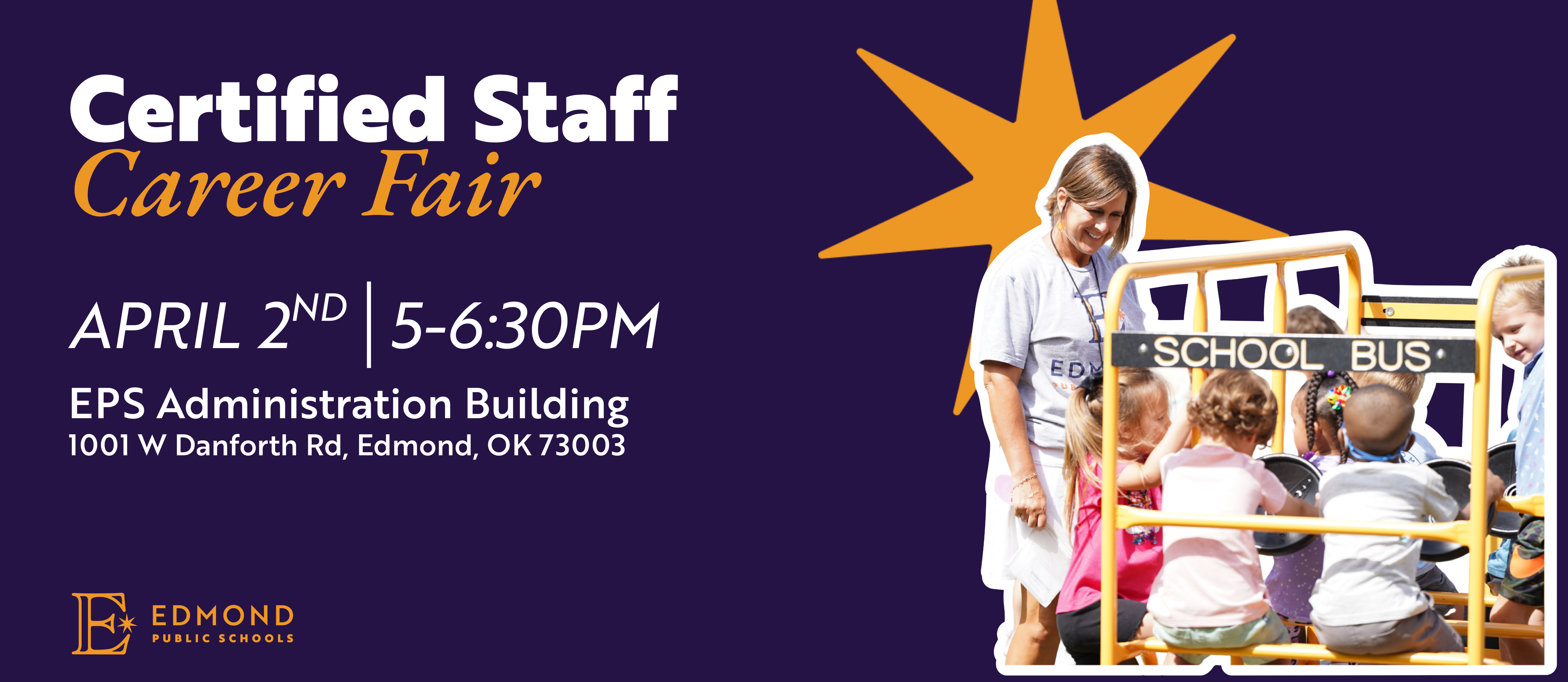 Certified Staff Career Fair thursday april 2 1001 w danforth road 5-6:30pm