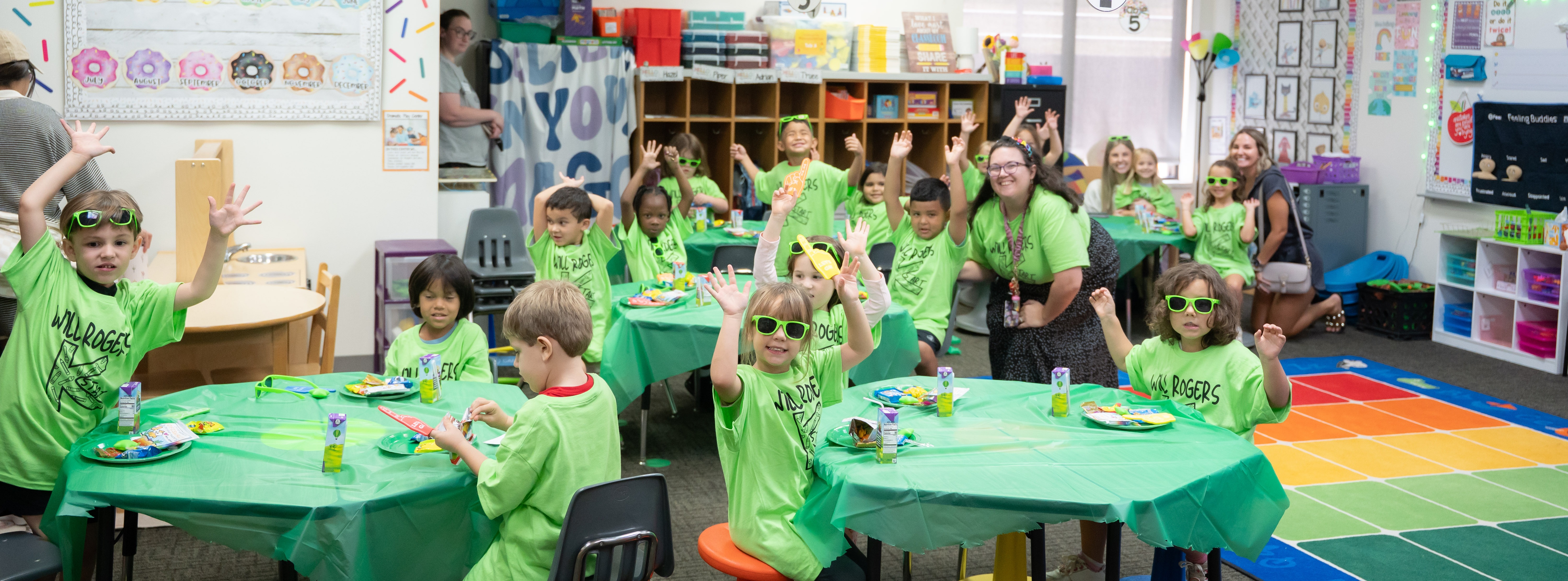 students smiling