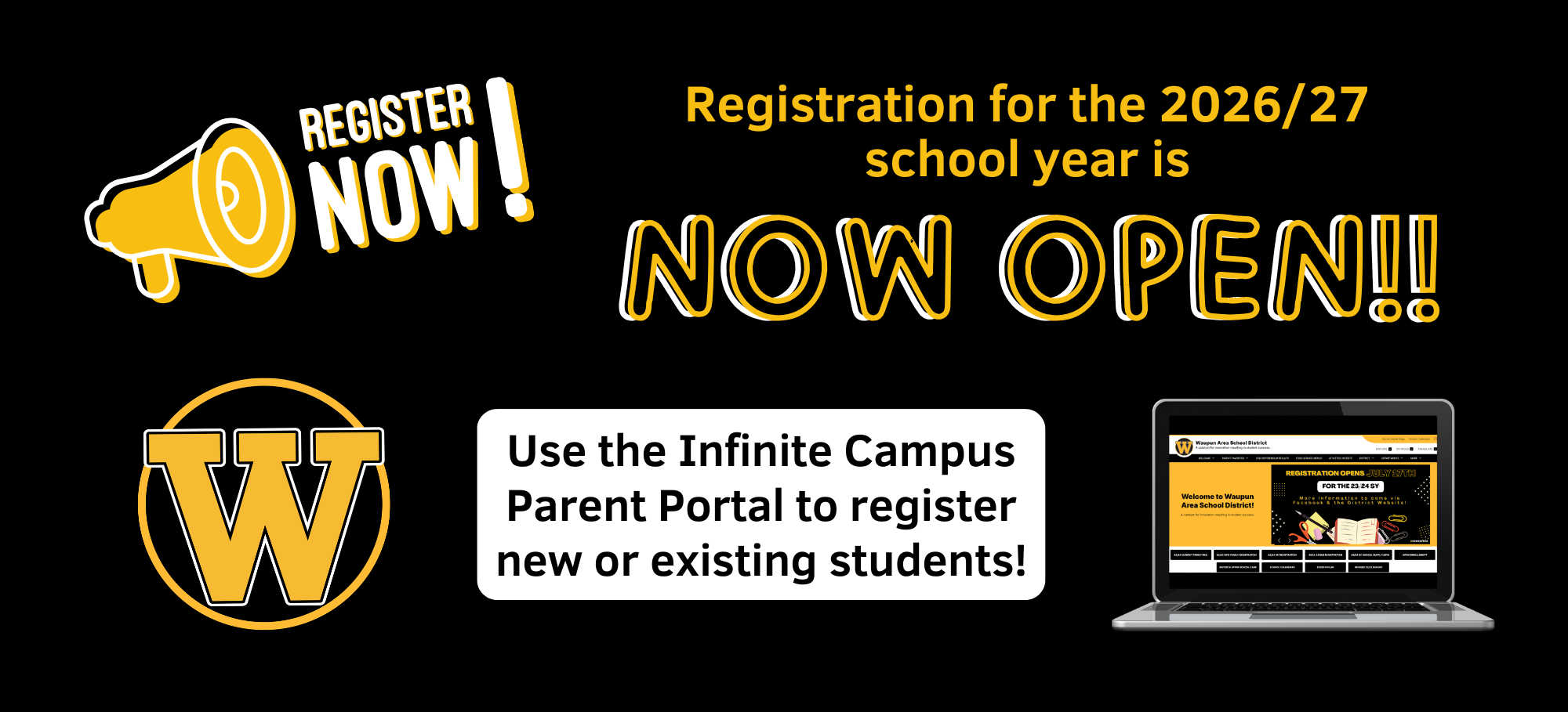 Online Registration Information