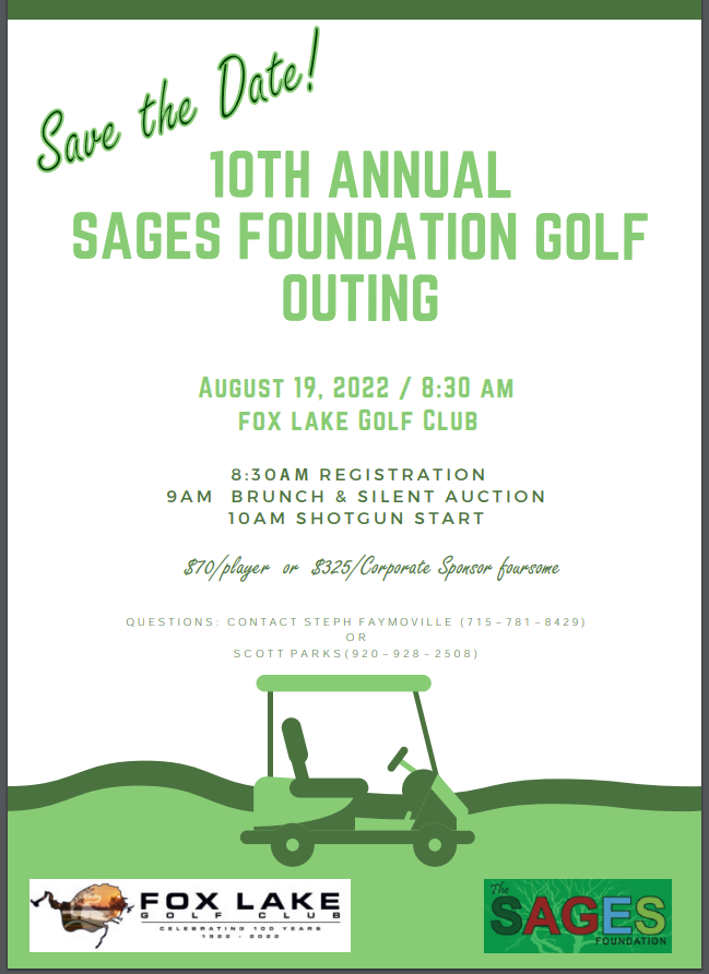 Save the date- August 19th golf outing
