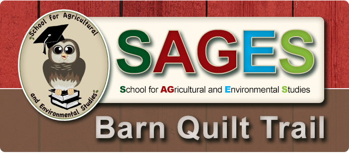 SAGES Barn Quilt Trail header graphic