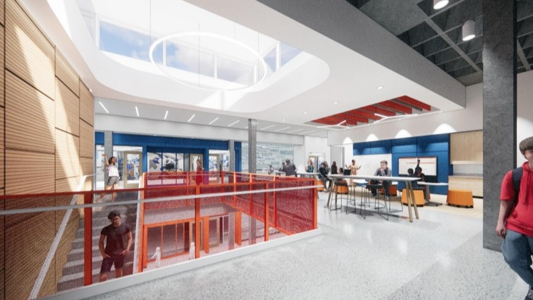 rendering a grade level wing