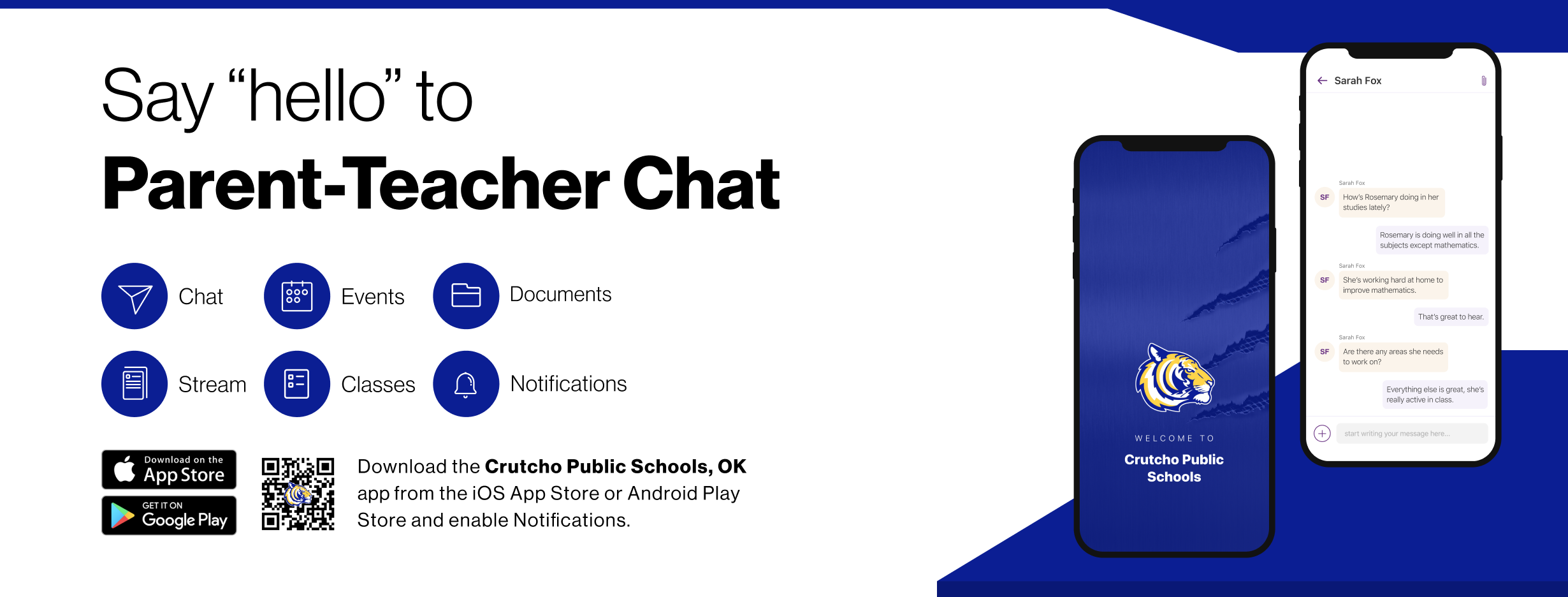 Say Hello to Parent Teacher Chat