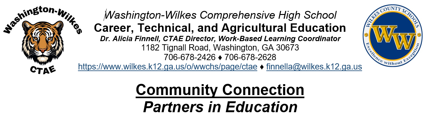 CTAE Partners in Education Header