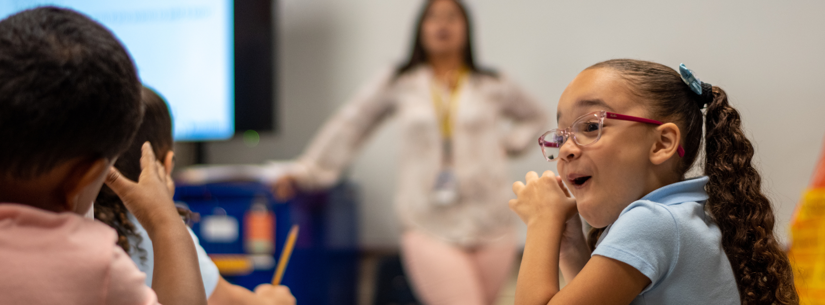 image of student in classroom 