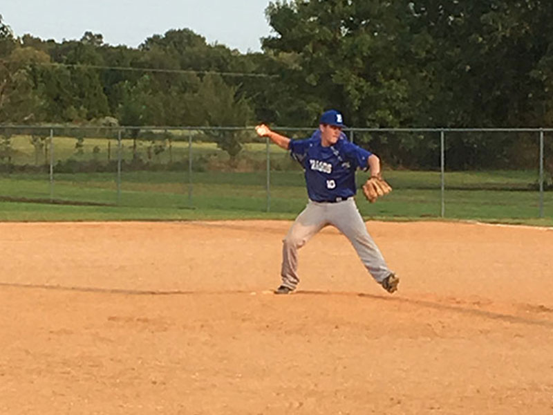 boy pitching