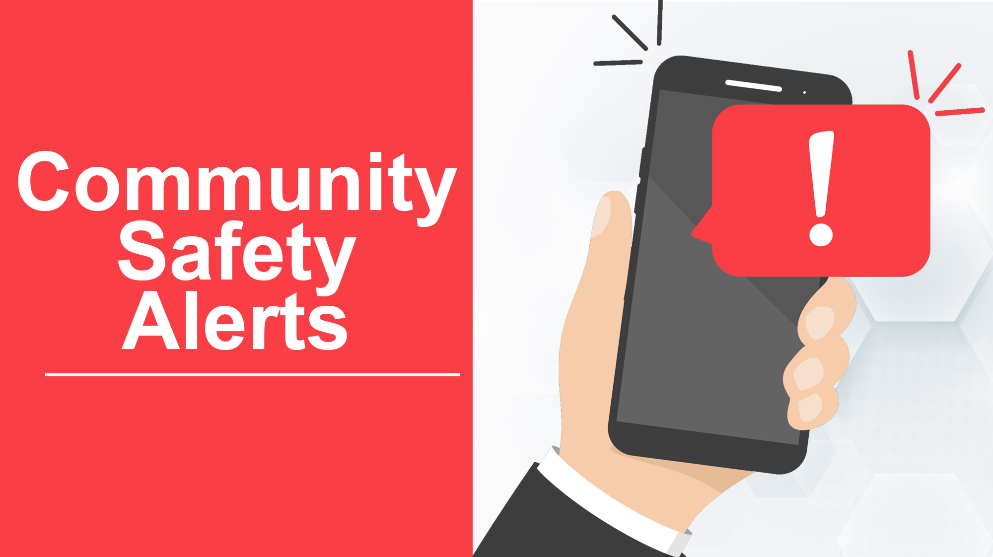 Community Safety Alerts