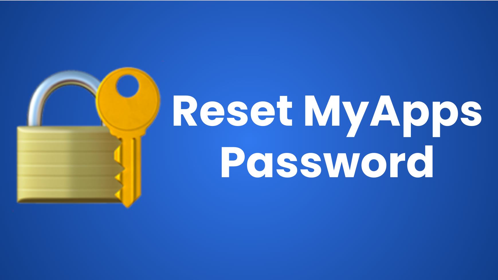 Reset Your Password