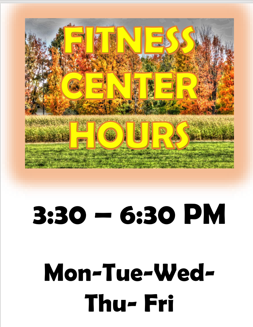 Fitness Center Hours