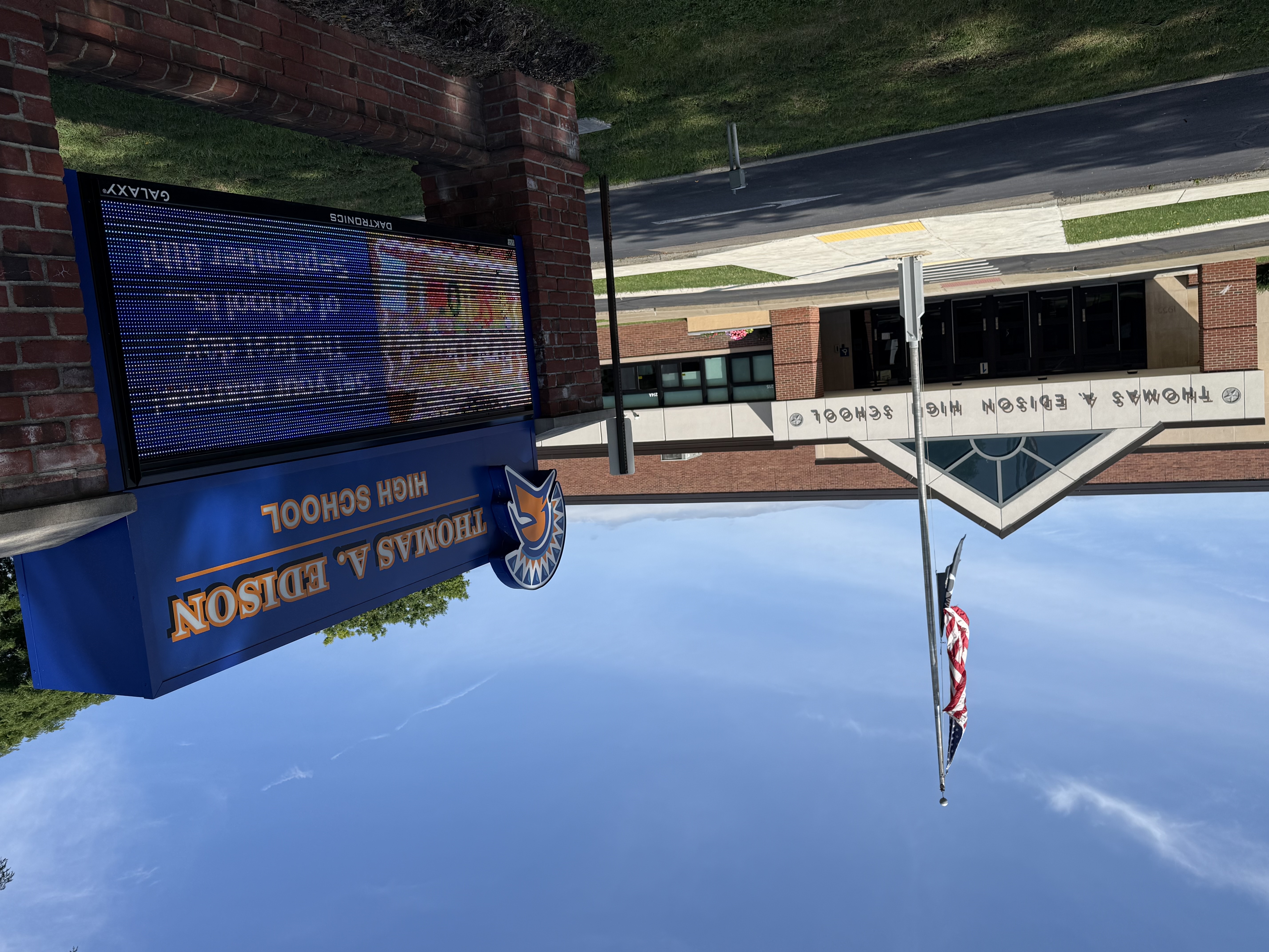 Front of TAE high school