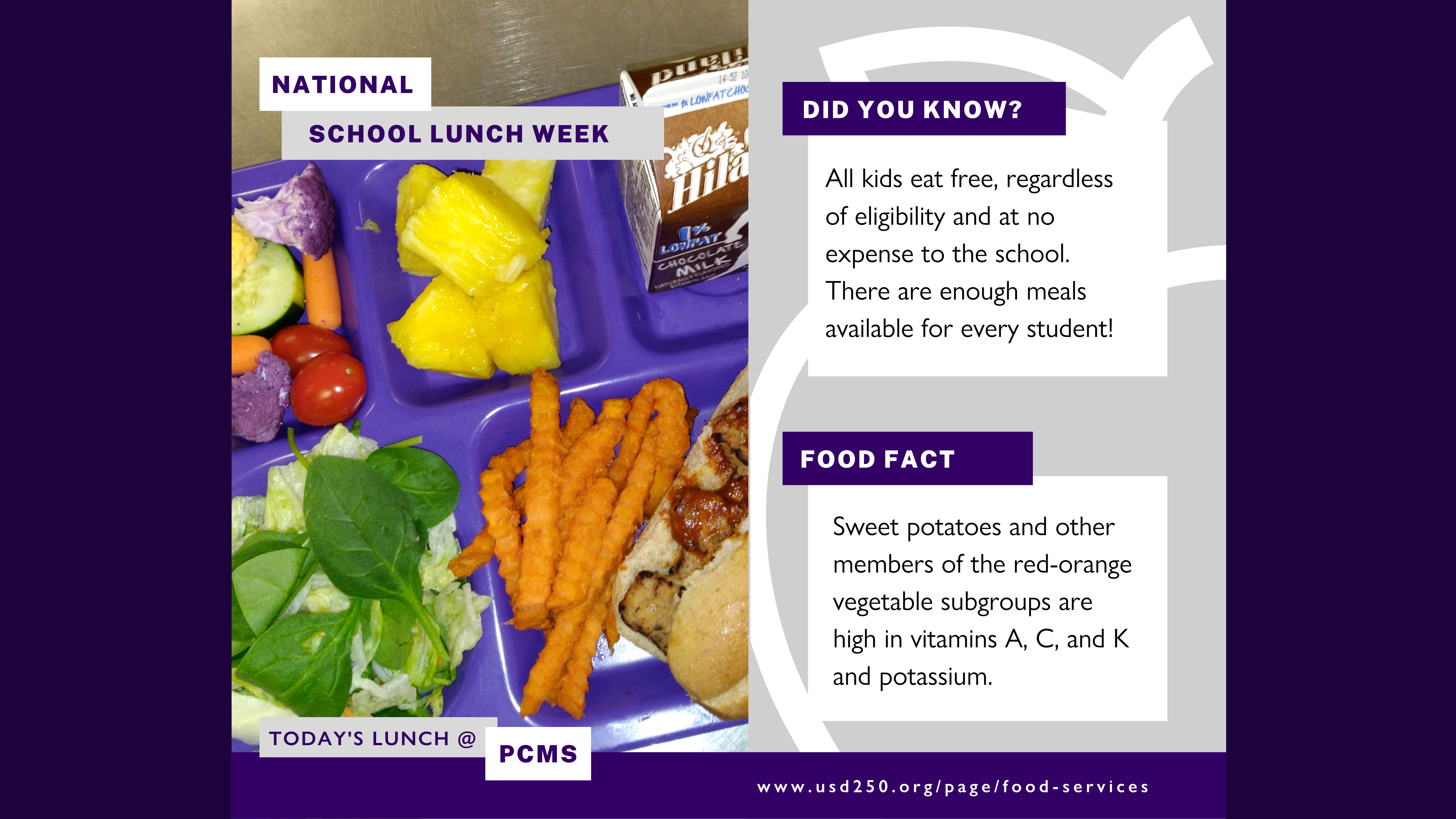National School Lunch Week 1