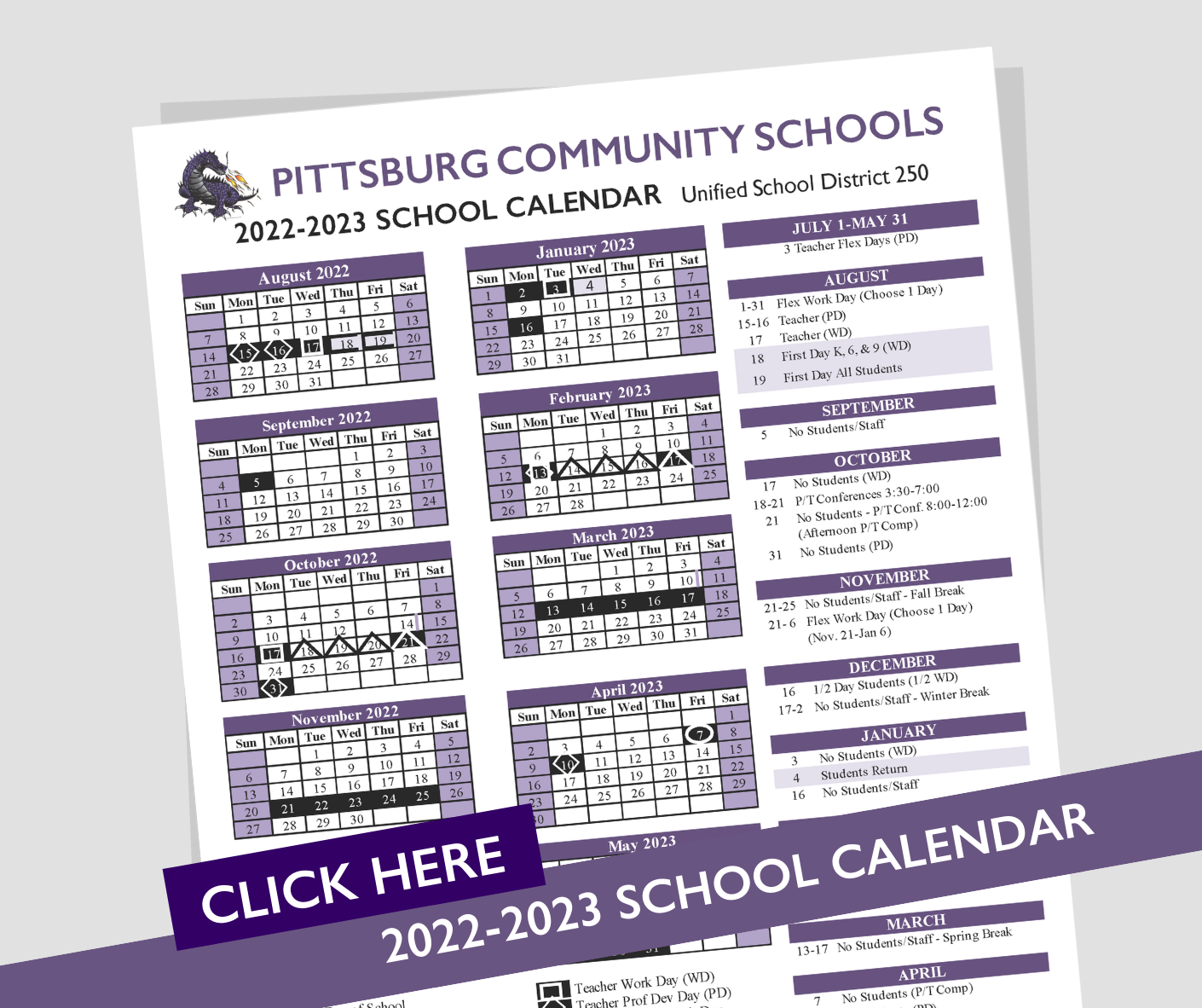 Click Here 22-23 School Calendar