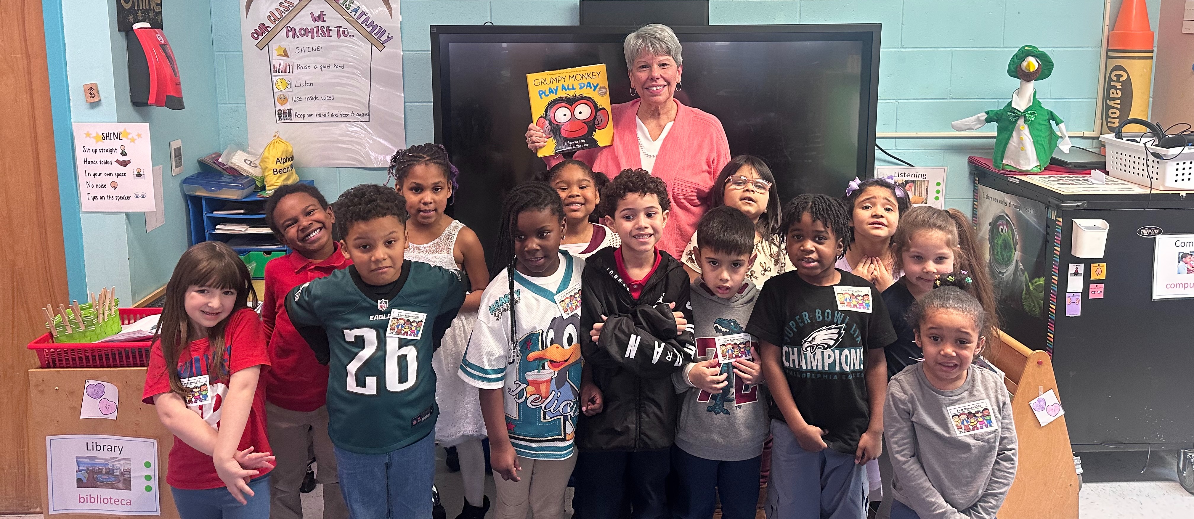 Students Celebrating