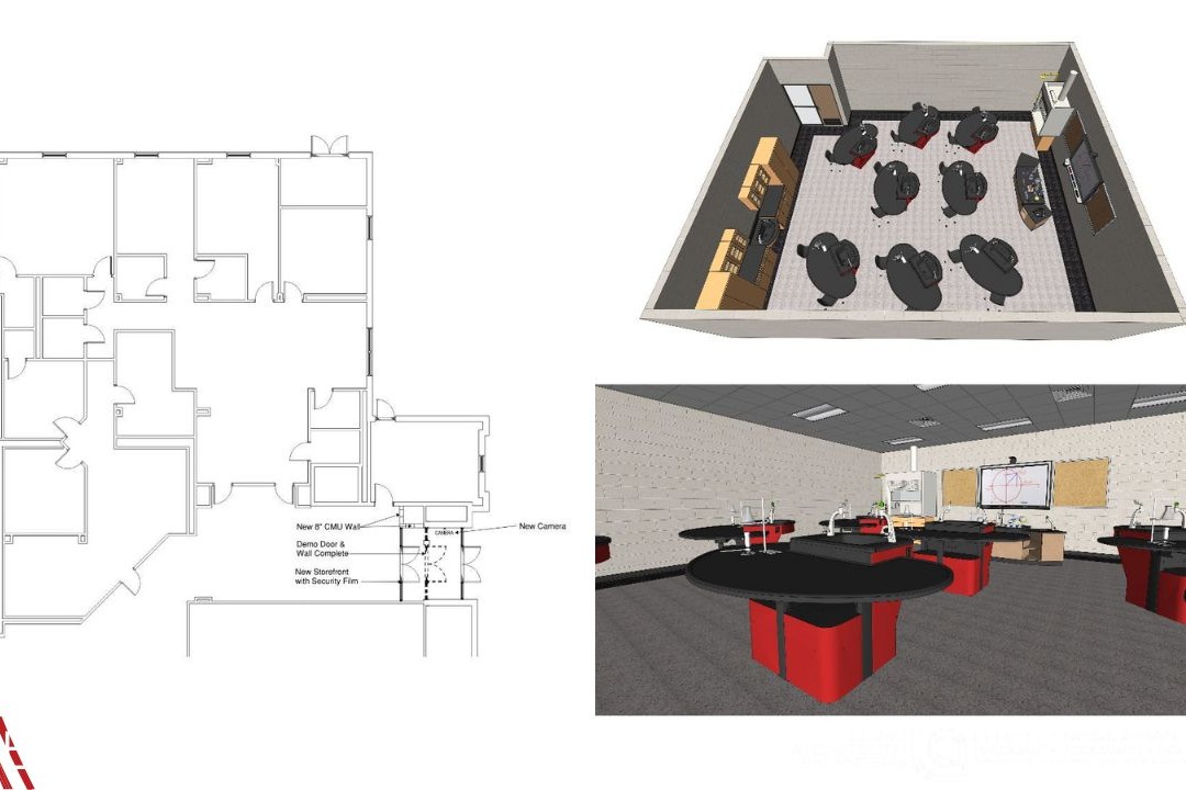 rendering of  hope high school