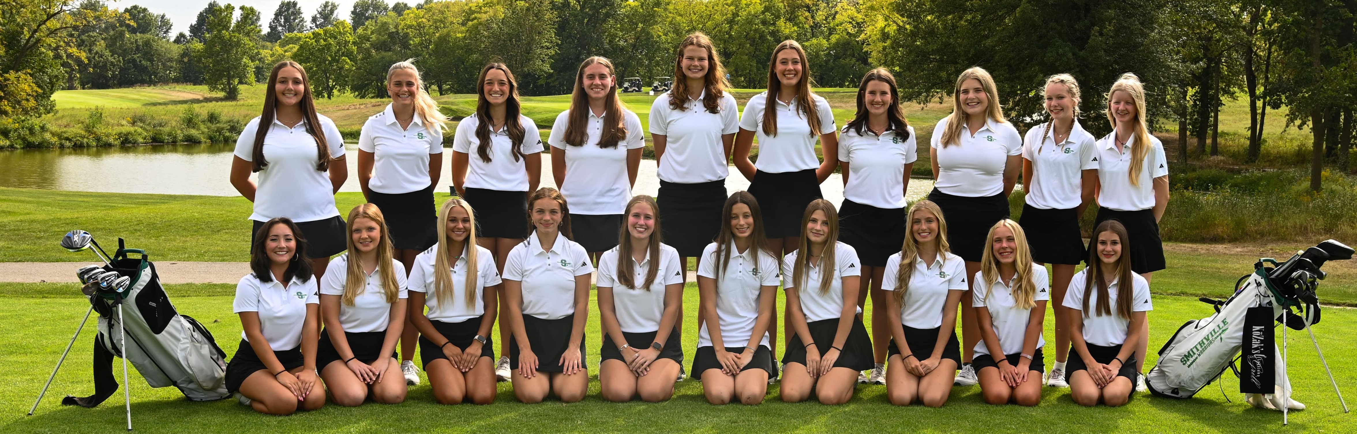 Girl Golf Team Photo