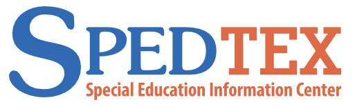 SPED Tex logo, in reference to the state special education website