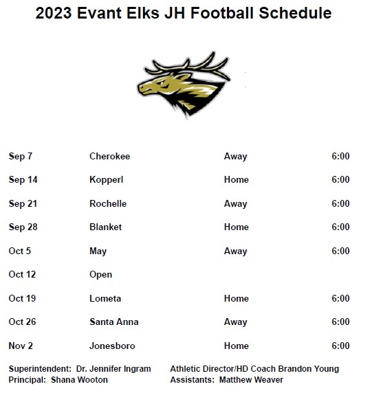 football-evant-independent-school-district