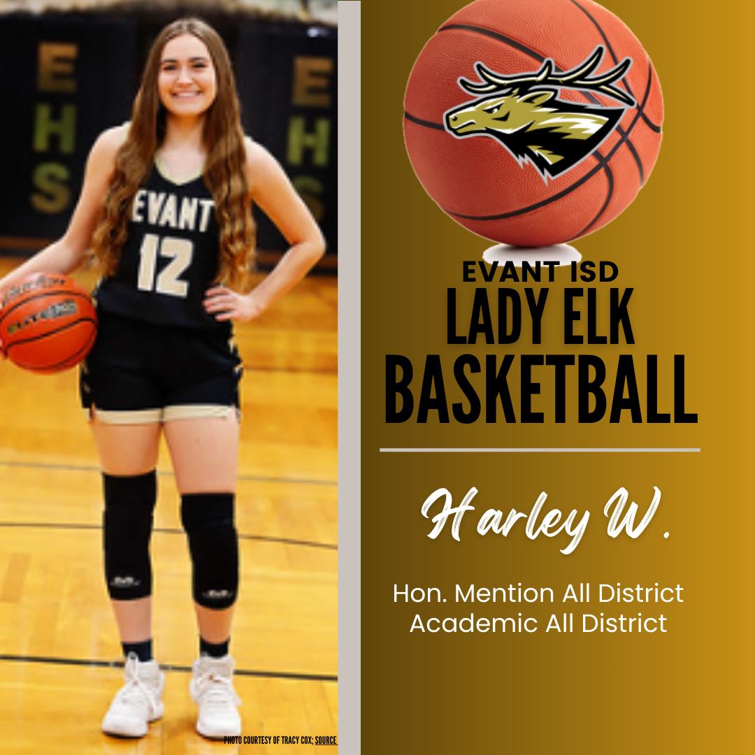 Harley W, All District Basketball Honors