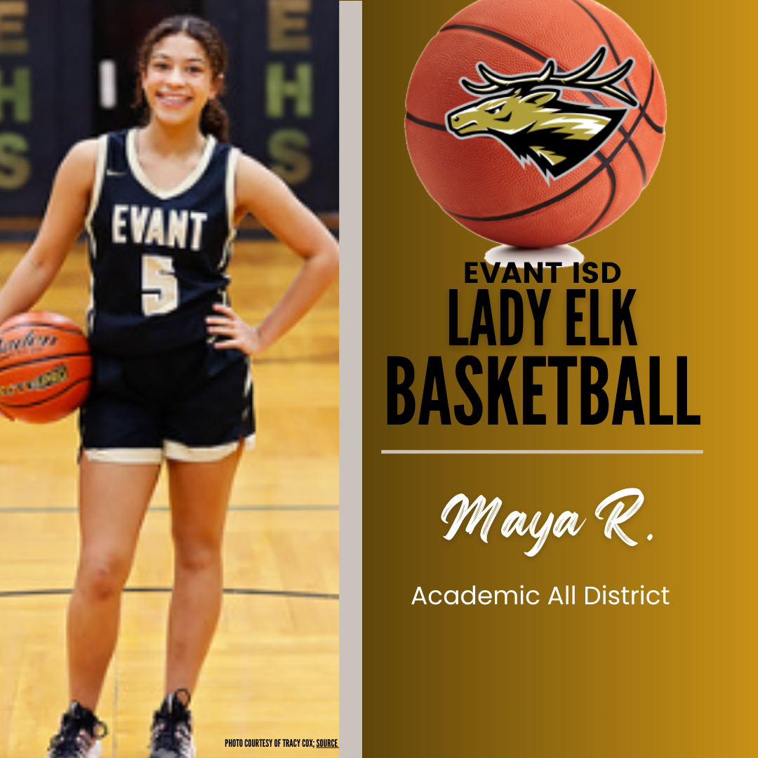 Maya R, All District Basketball Honors