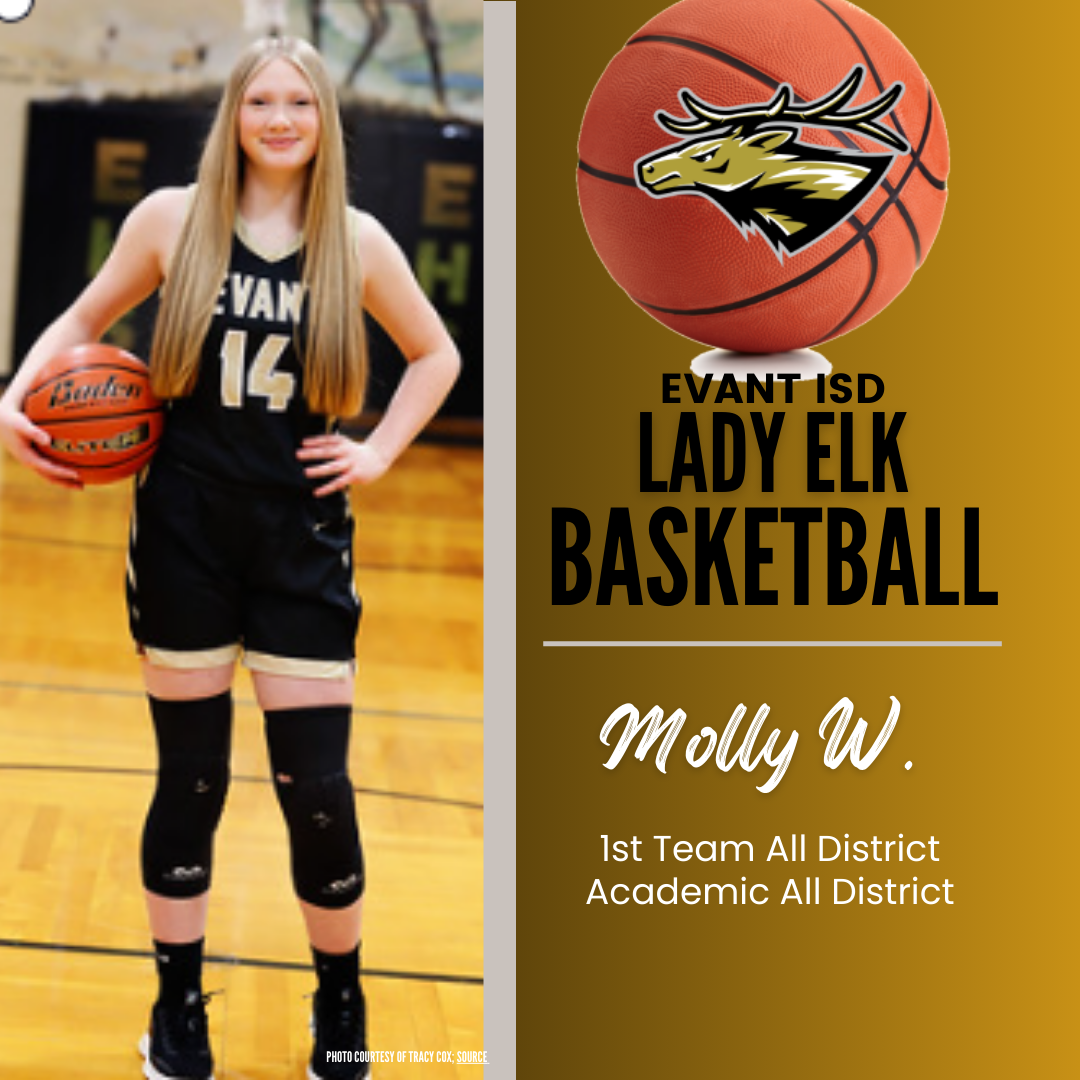 Molly W, All District Basketball Honors