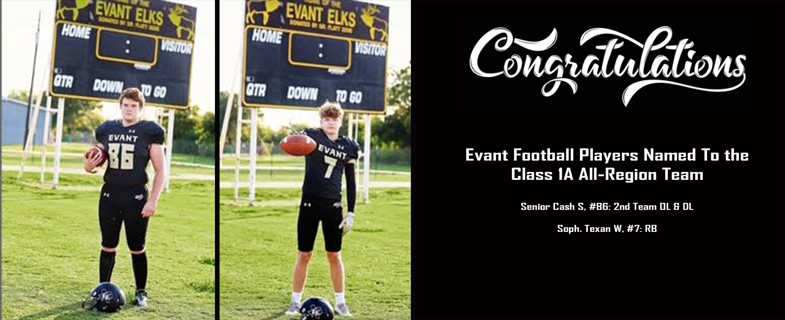 2025 All Region Football Honors banner image