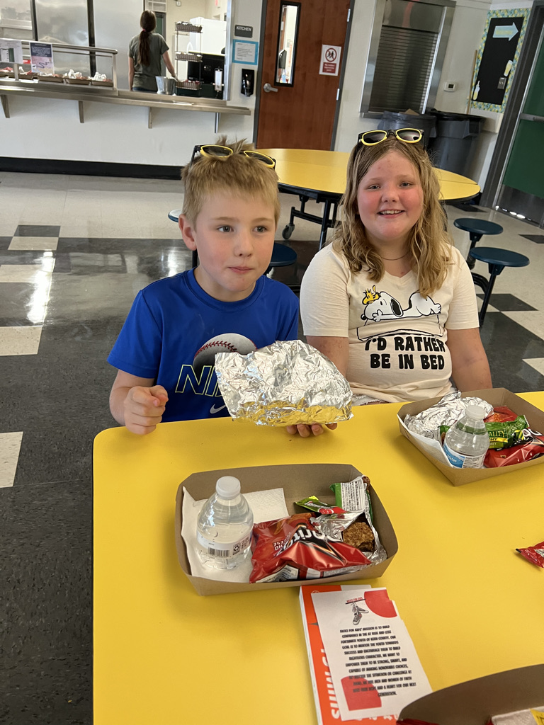 Jace and Jaycie at Back to School Night