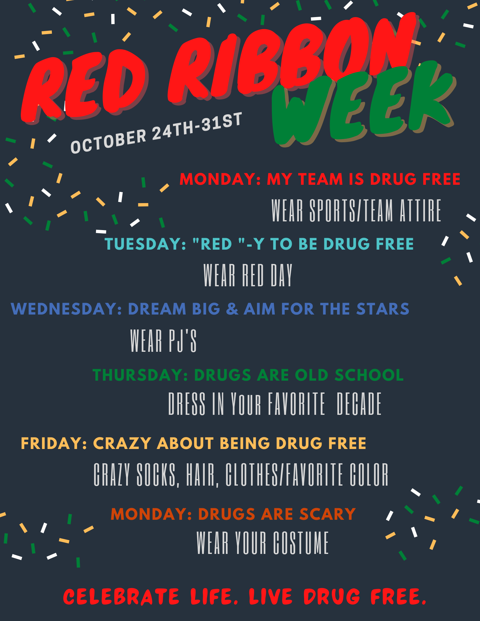 Red Ribbon Week Elk Hills School District