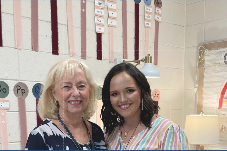 Image of Shirley Surface with her Beginning Teacher Mentee