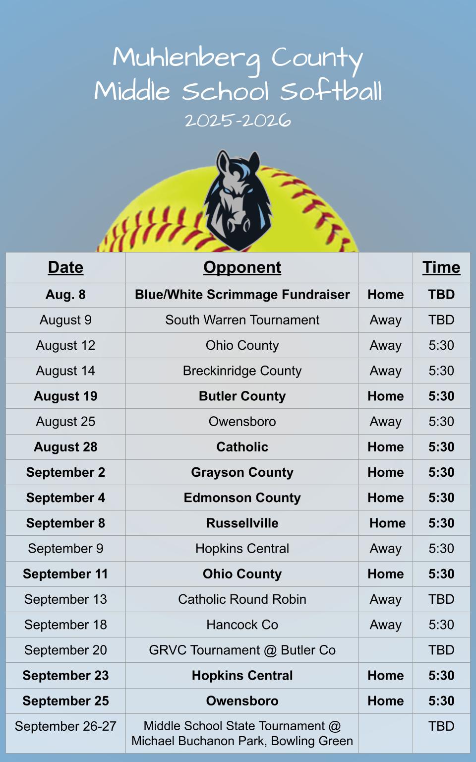 Softball 25-26