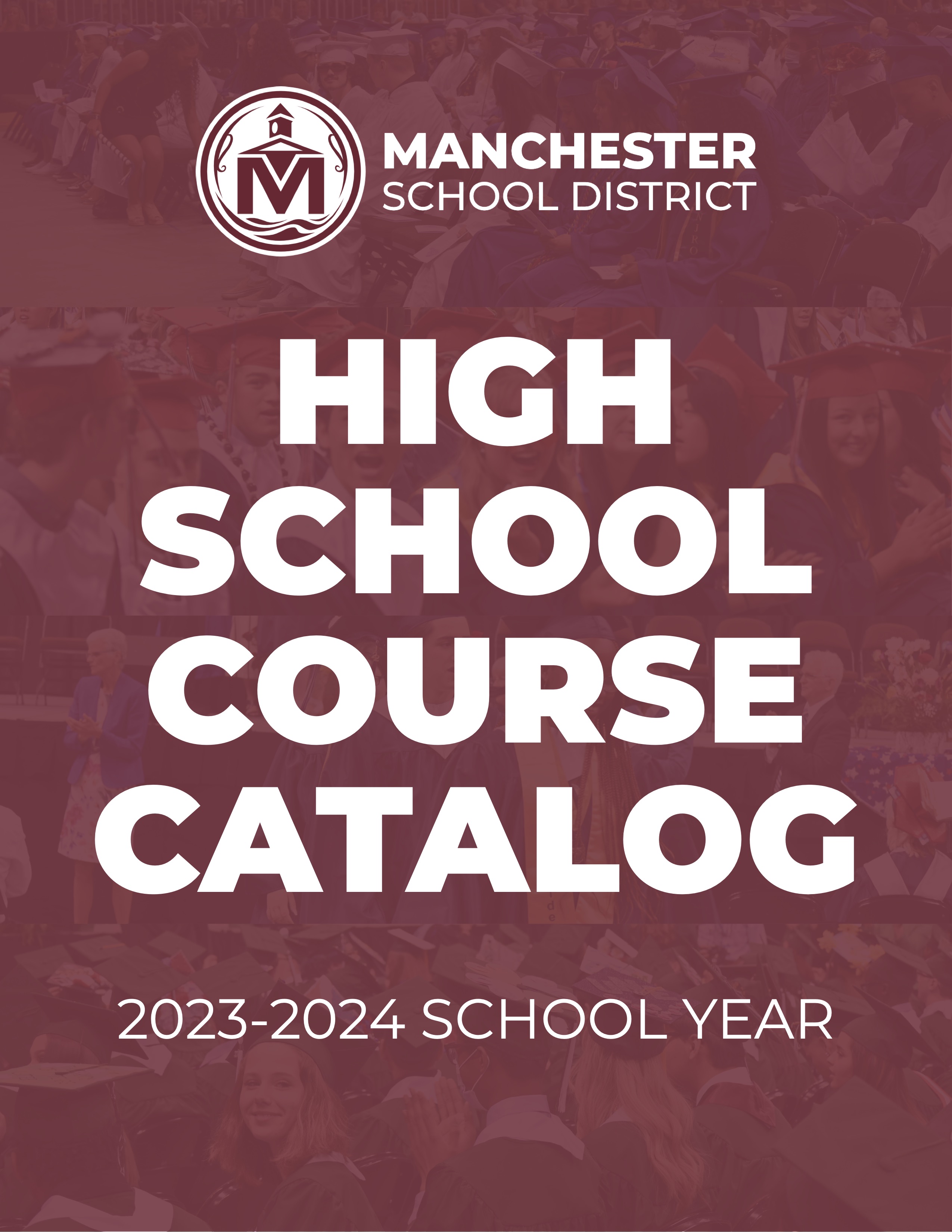 high school course catalog cover