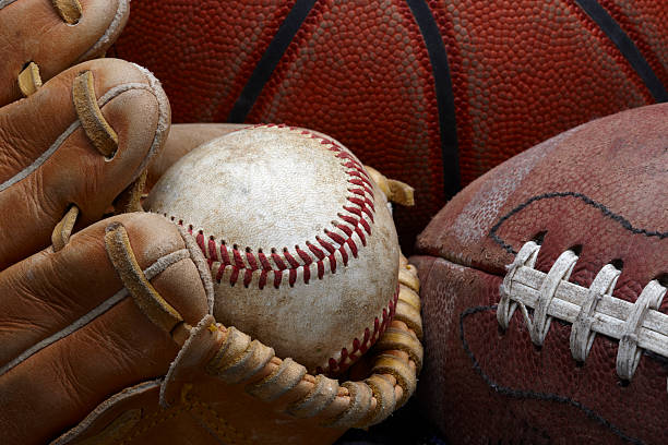 Baseball, Basketball, and Football