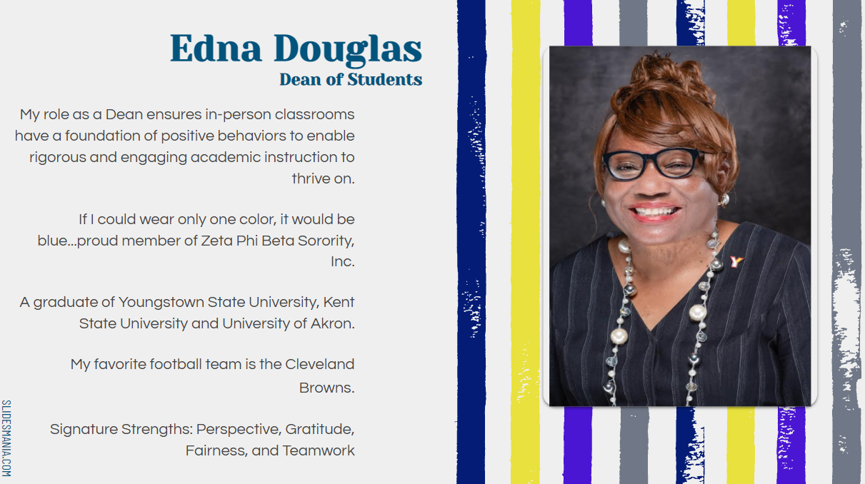 Edna Douglas Dean of Students