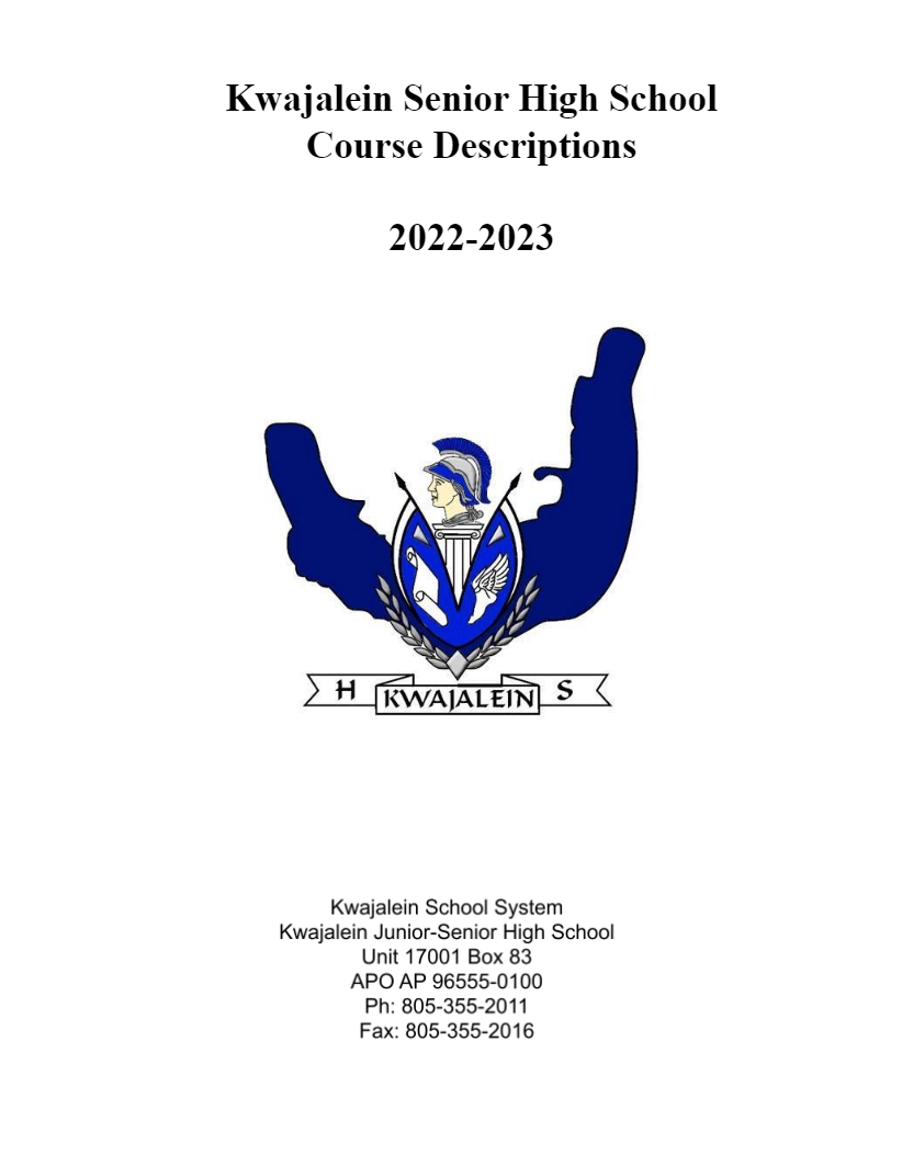KHS Course Descriptions