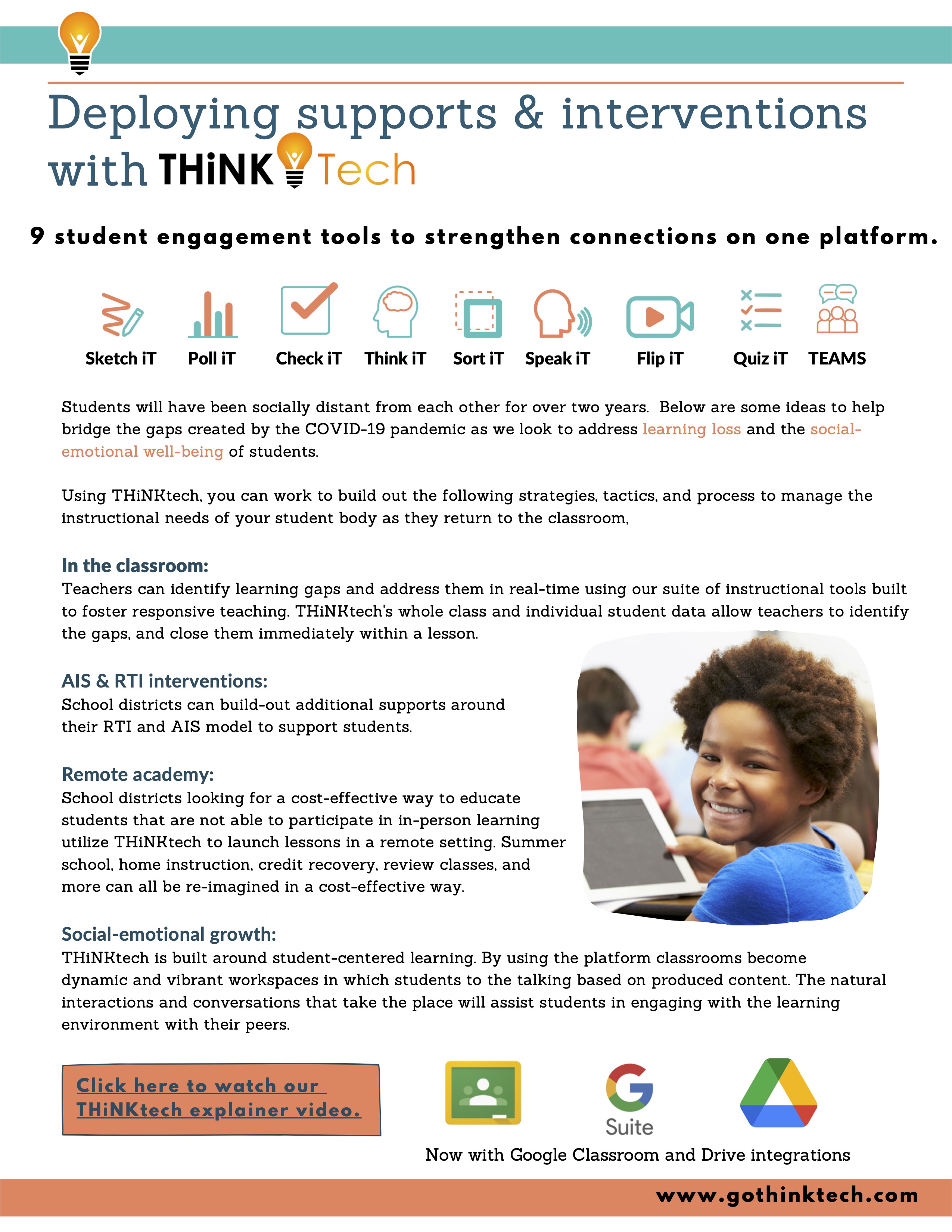 Think tech one-pager