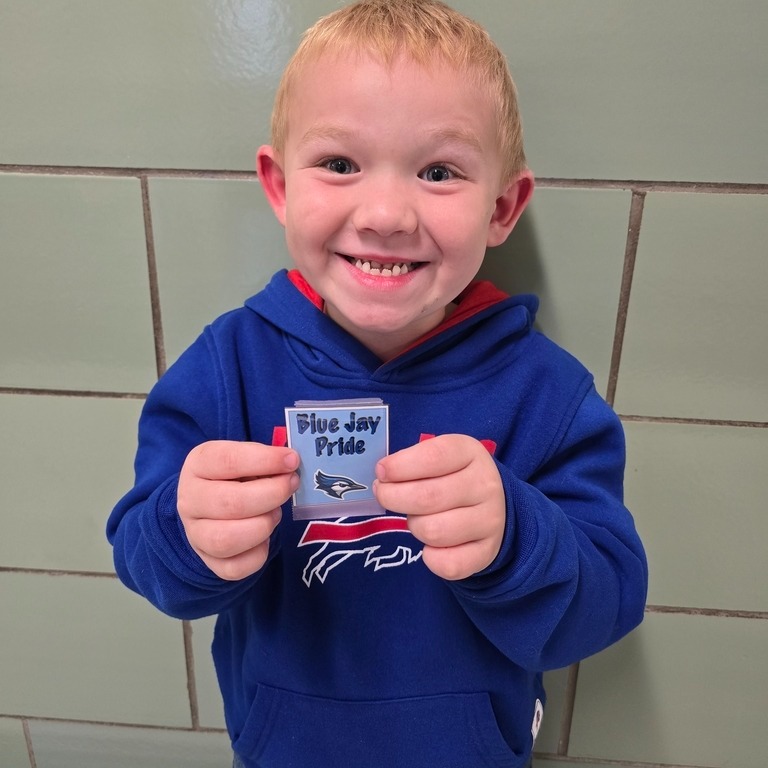 Wyatt Howe receives Brag Tag