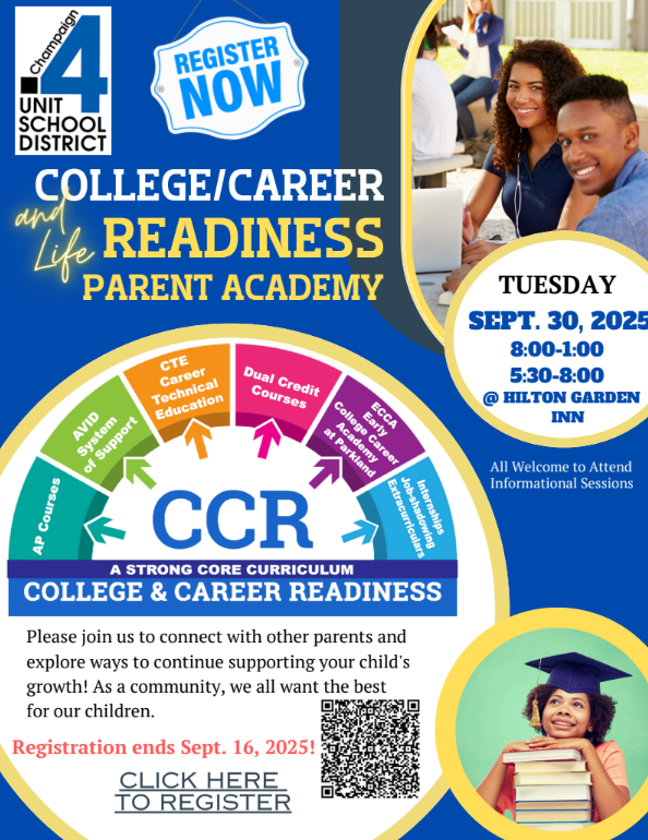 CCR Parent Academy Poster