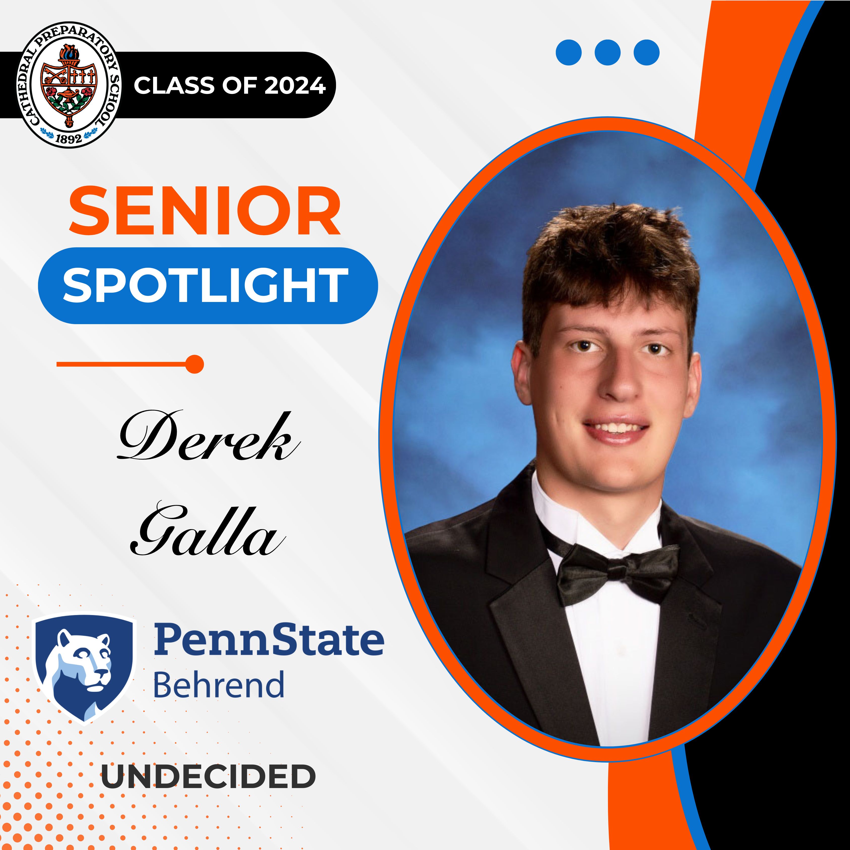 Class of 2024 Senior Spotlights | Cathedral Preparatory School