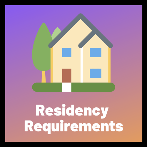 Residency Requirements link