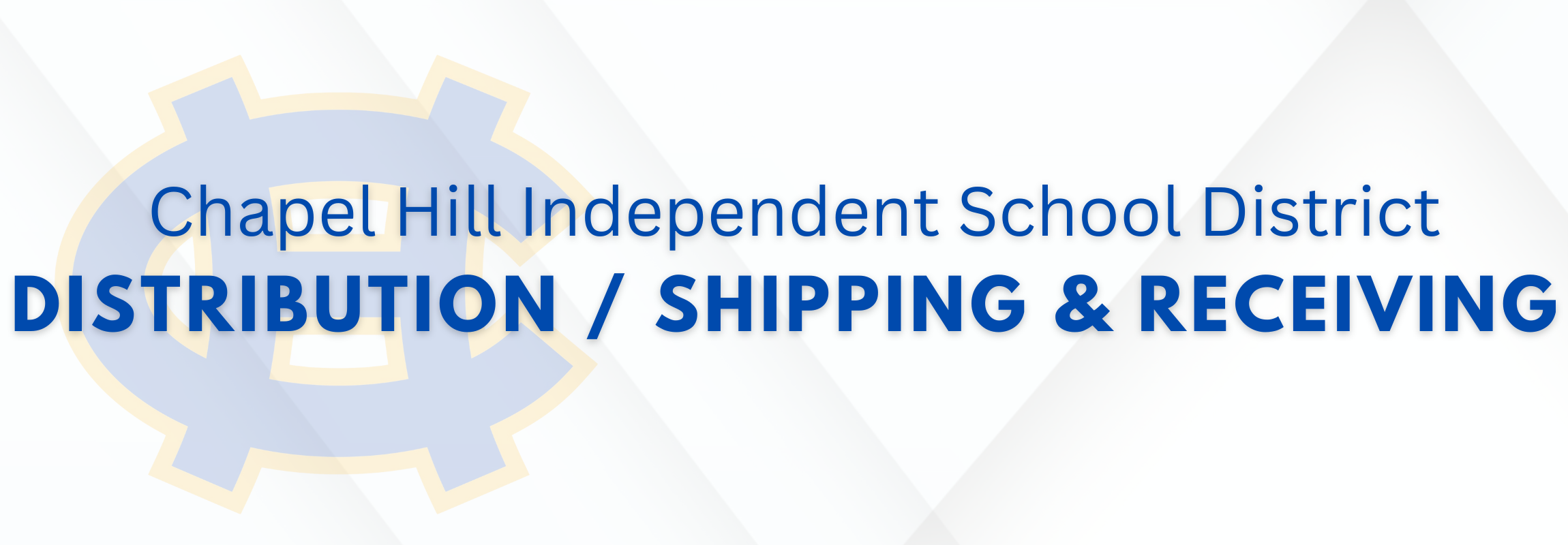 Distribution / Shipping & Receiving Logo