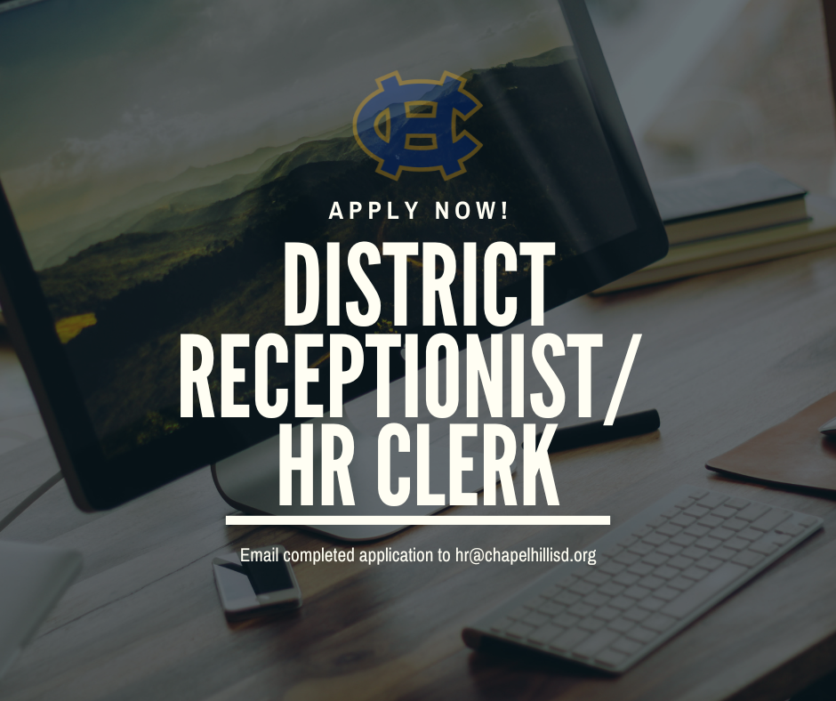 Join Our Team Chapel Hill ISD