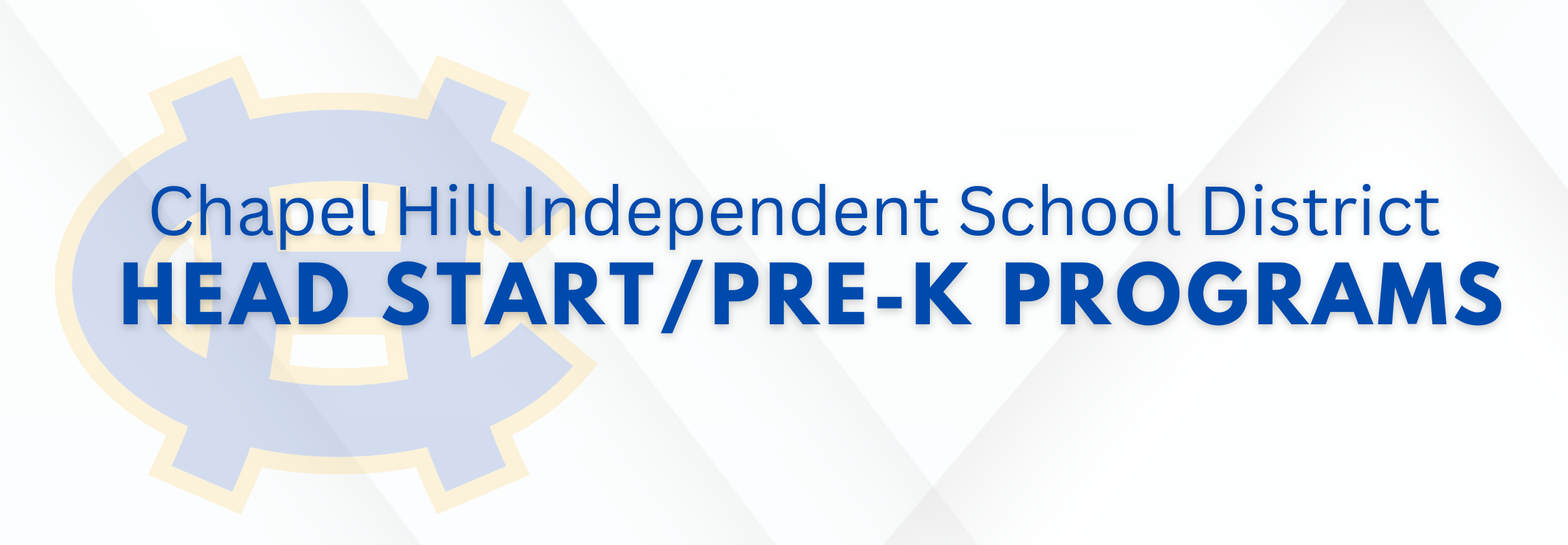 Head Start/ Pre-K Programs
