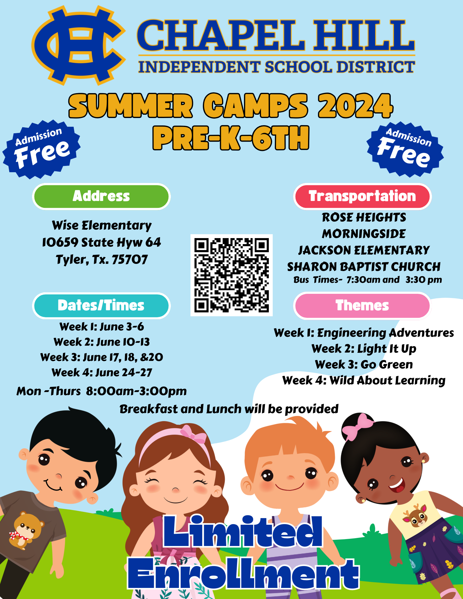 Summer Camp in English