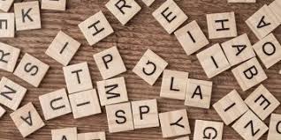 Wooden letters
