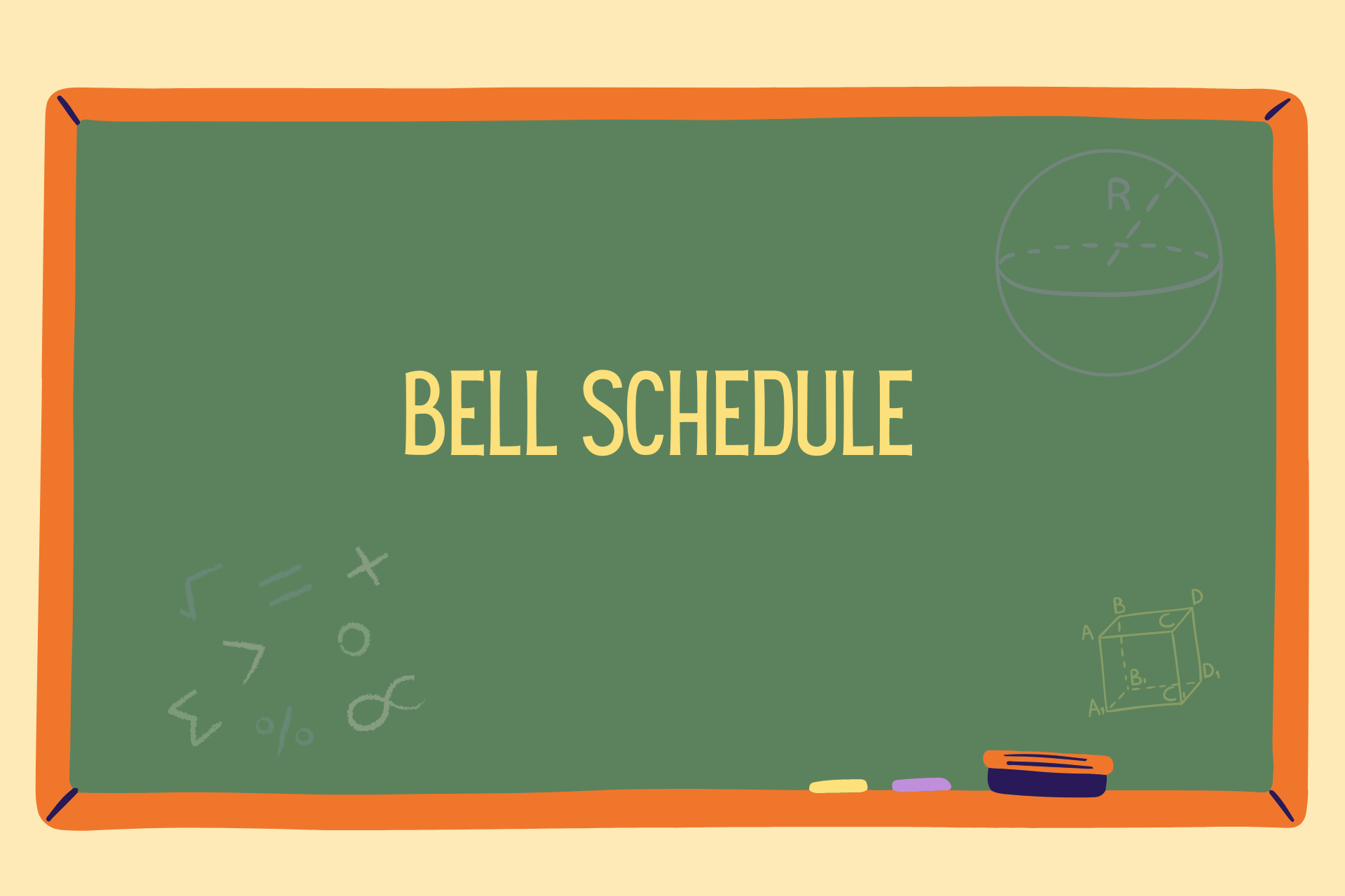 Bell Schedule