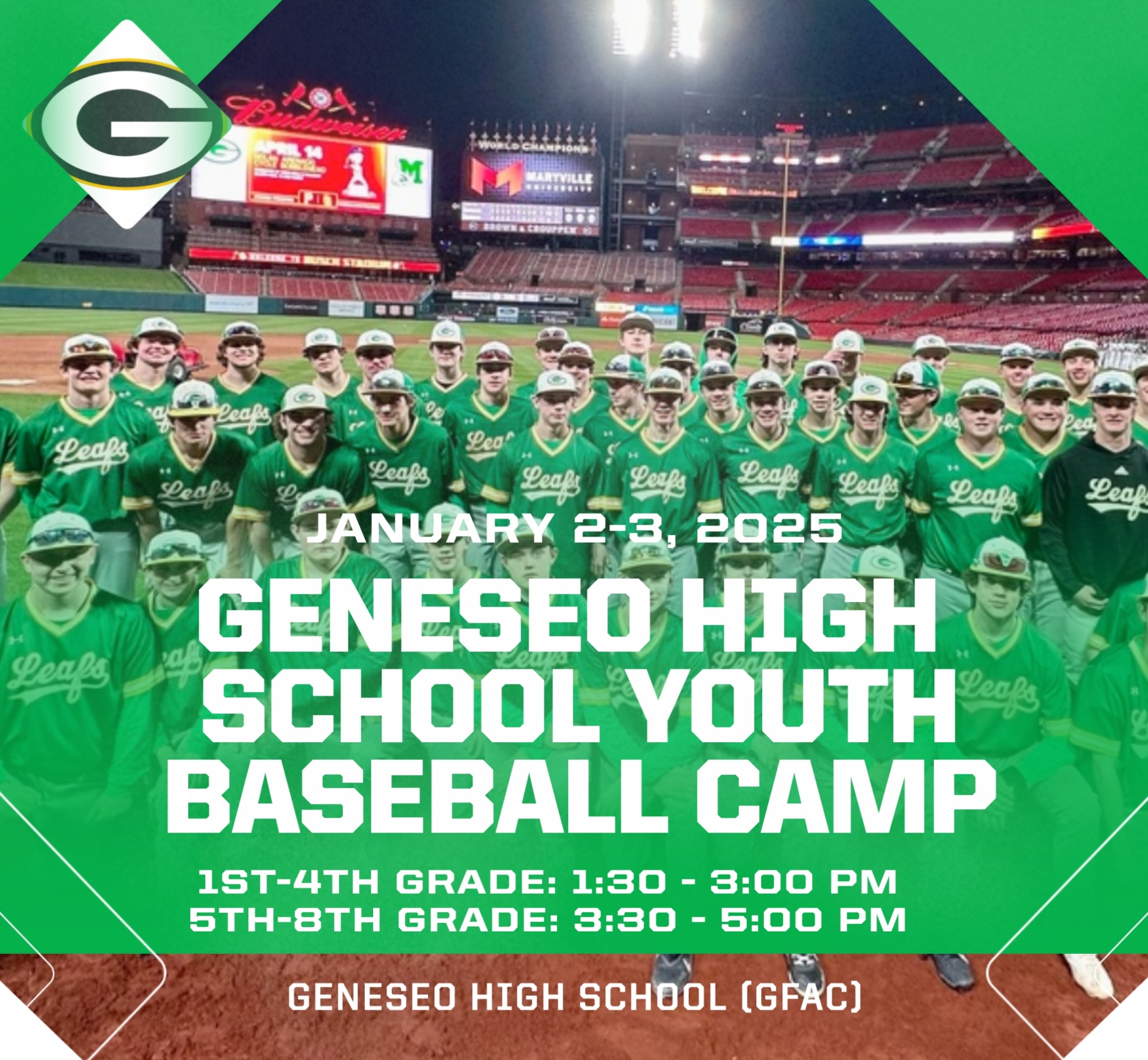 GHS Youth Baseball Camp