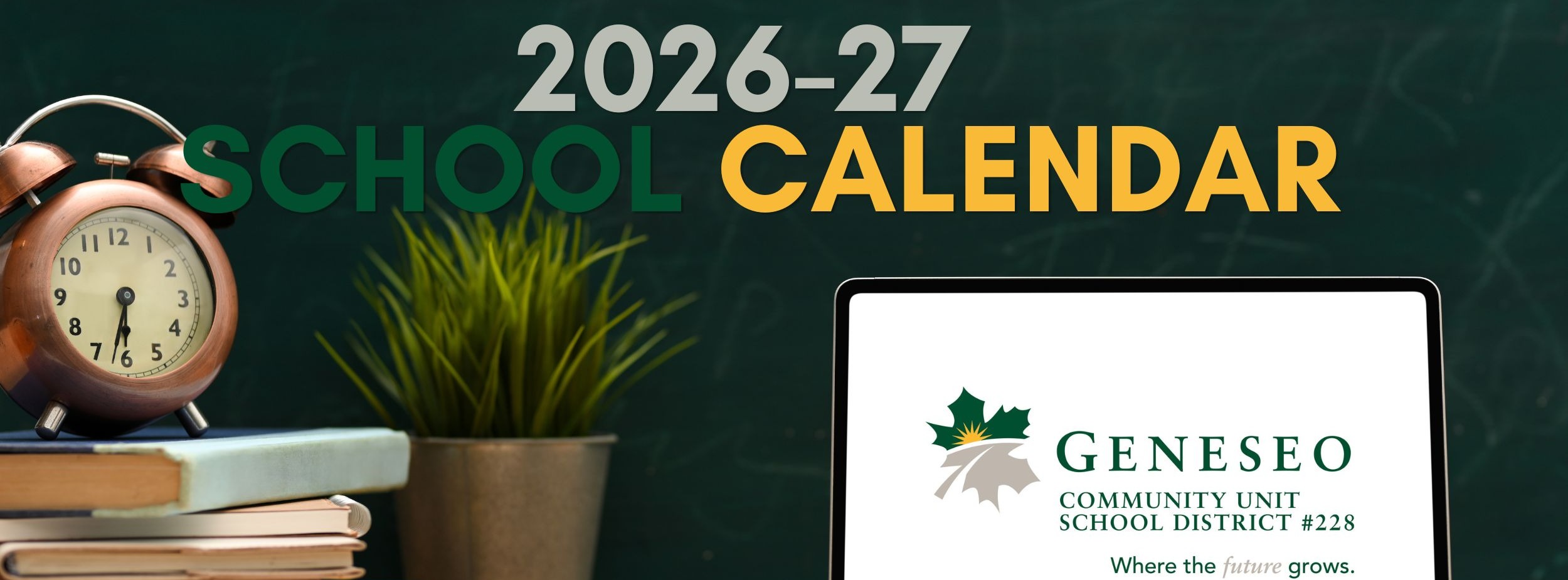 Geneseo shares its 2026-27 school calendar: Key dates families need to know
